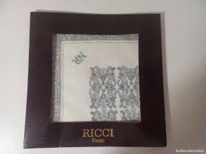 Vintage: PAÑUELO VINTAGE NINA RICCI. 44x44 cm
